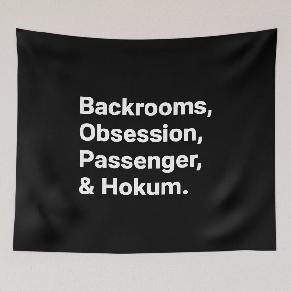 Item preview, Backrooms Obsession Passenger And Hokum designed and sold by STVSpinsDesign.