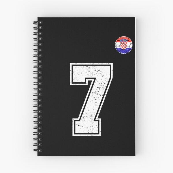 Item preview, Croatia Soccer Number 7 Vintage Sports Fan designed and sold by KristenosNehk.