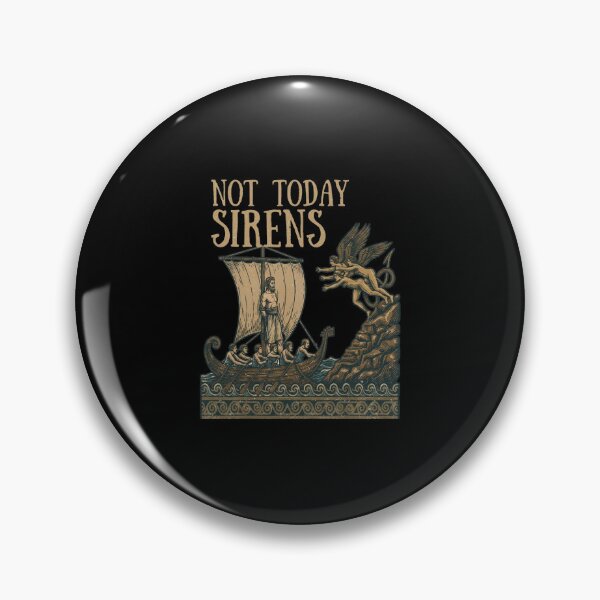 Item preview, Not Today Sirens Ancient Greek Mythology designed and sold by thomas-frame.