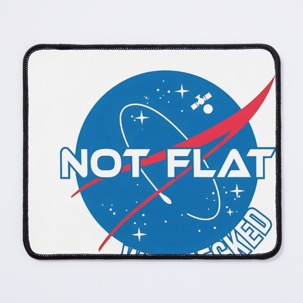 Item preview, Not Flat We Checked Space Science designed and sold by Noheqa.