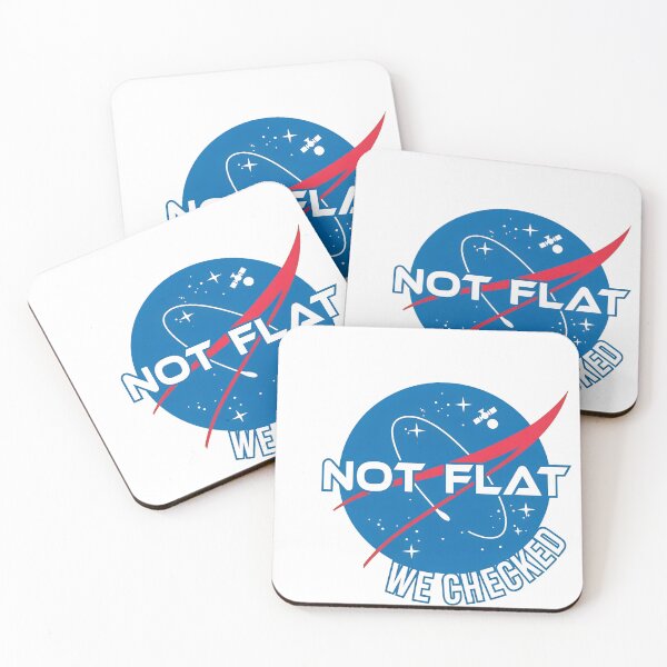 Item preview, Not Flat We Checked Space Science designed and sold by Noheqa.
