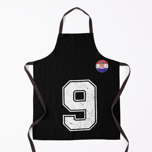 Item preview, Croatia Soccer Number 9 Vintage Sports Fan designed and sold by KristenosNehk.