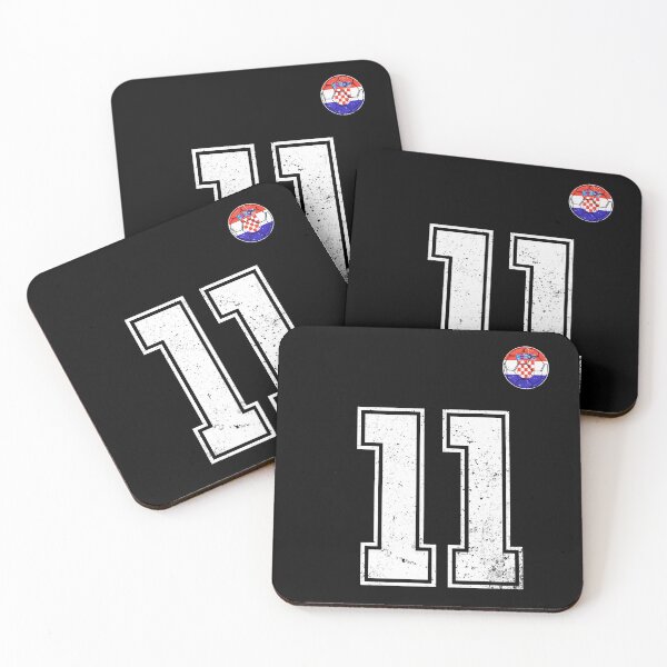 Item preview, Croatia Soccer Number 11 Vintage Sports Fan designed and sold by KristenosNehk.