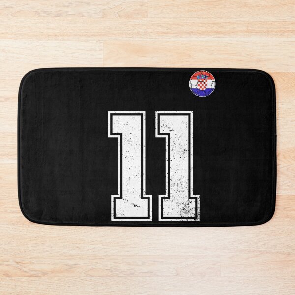 Item preview, Croatia Soccer Number 11 Vintage Sports Fan designed and sold by KristenosNehk.