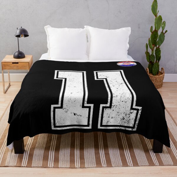 Item preview, Croatia Soccer Number 11 Vintage Sports Fan designed and sold by KristenosNehk.