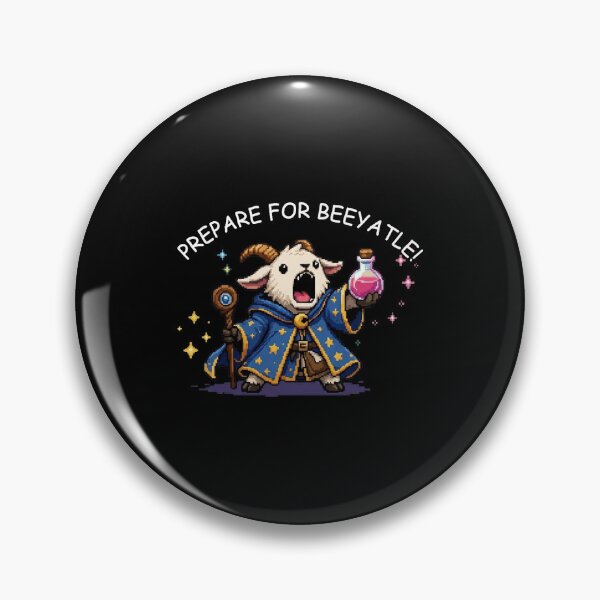 Item preview, Prepotente Funny Goat Wizard Meme Prepare for Battle Humor designed and sold by thomas-frame.