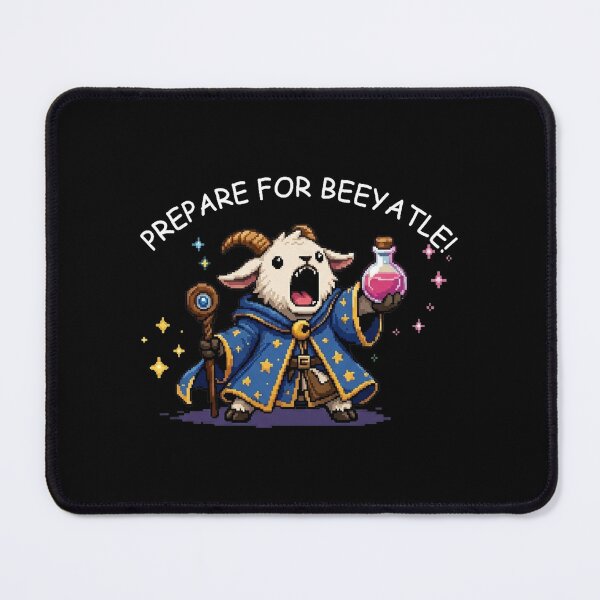 Item preview, Prepotente Funny Goat Wizard Meme Prepare for Battle Humor designed and sold by thomas-frame.