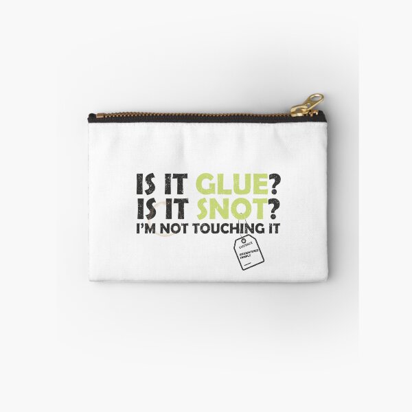 Item preview, Is It Glue Is It Snot Funny Daycare Teacher Design Black Version designed and sold by The Sticky Clipboard.