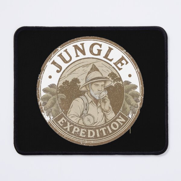 Item preview, Jungle Expedition Vintage Badge designed and sold by YAKA ART SRI LANKA.