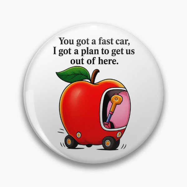 Item preview, Comfort Colors Fast Car, Apple Car Driving Design, Tracy Chapman Quote designed and sold by STVSpinsDesign.