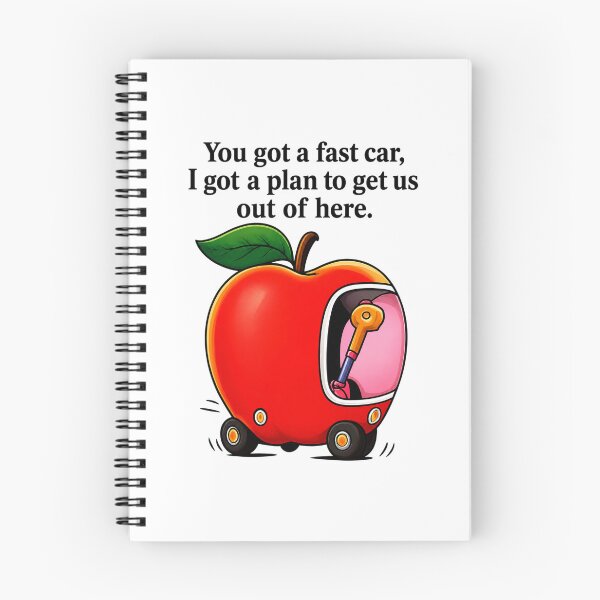Item preview, Comfort Colors Fast Car, Apple Car Driving Design, Tracy Chapman Quote designed and sold by STVSpinsDesign.