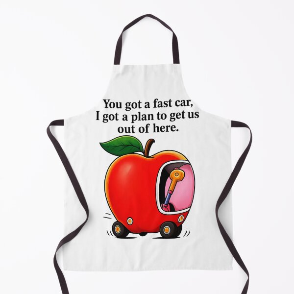 Item preview, Comfort Colors Fast Car, Apple Car Driving Design, Tracy Chapman Quote designed and sold by STVSpinsDesign.