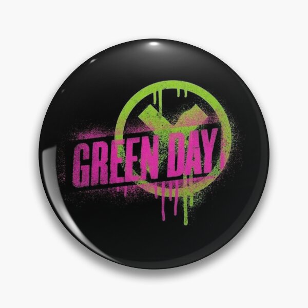 Item preview, Green Day Punk Rock Spray Paint Logo designed and sold by Dimeure-ART.