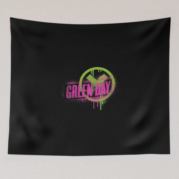 Item preview, Green Day Punk Rock Spray Paint Logo designed and sold by Dimeure-ART.