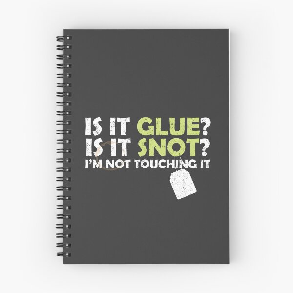 Item preview, Is It Glue Is It Snot Funny Daycare Teacher Design White Version designed and sold by The Sticky Clipboard.