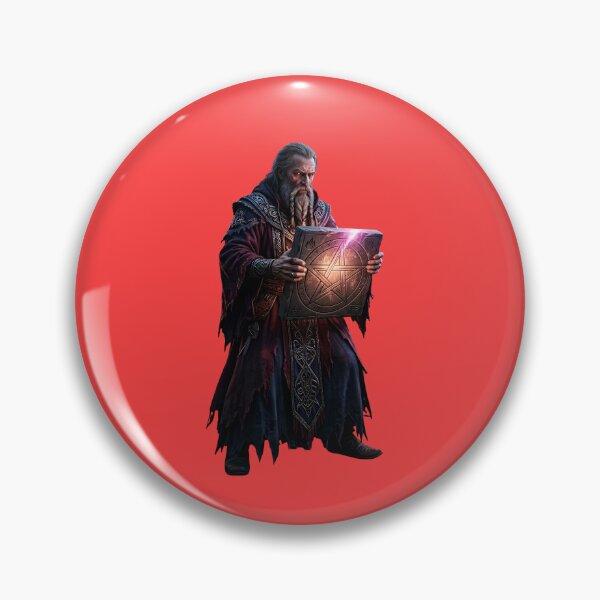Item preview, Fantasy Dwarf Mage Runesmith holding Magic Spell Book designed and sold by Utopian-Magic.