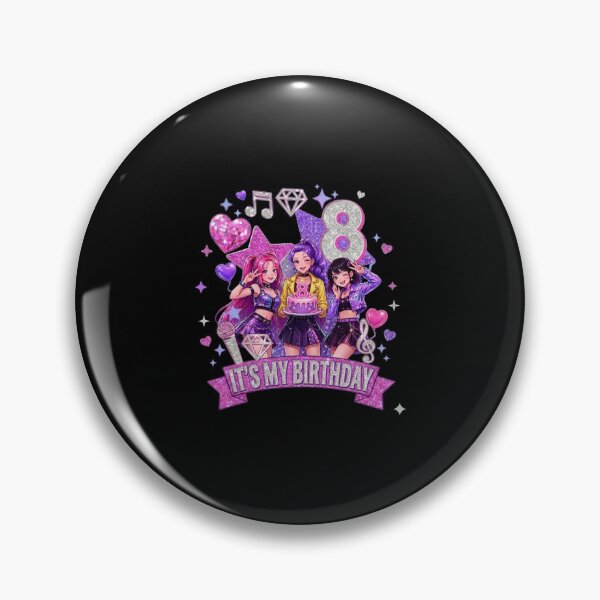 Item preview, Kids It's My 8th K Pop Birthday Girl 8 Year Old K-Pop Bday designed and sold by thomas-frame.