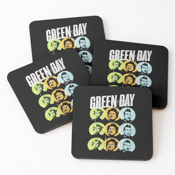 Item preview, Green Day Band Members Vintage Portrait Art designed and sold by Dimeure-ART.