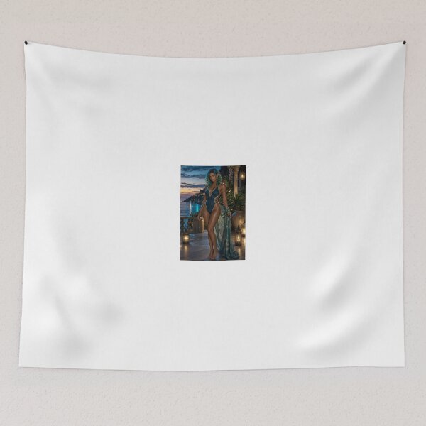 Item preview, Elf Woman in Teal Swimsuit at Twilight Terrace designed and sold by CathryneDelamort.