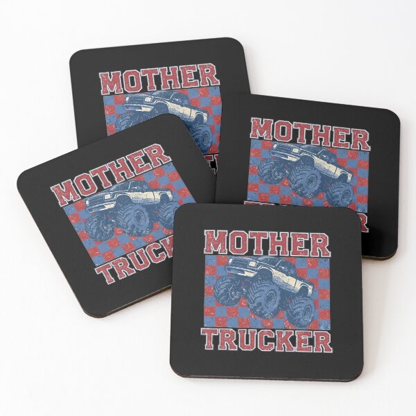 Item preview, Mother Trucker Monster Truck Mama Mommy Mother's Day Mom designed and sold by thomas-frame.