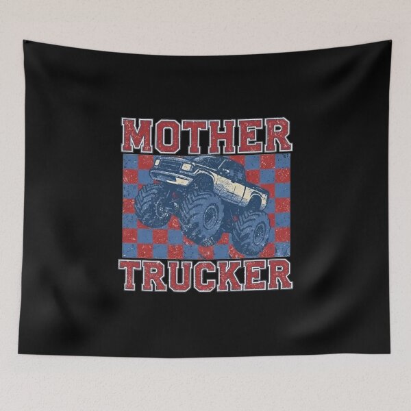 Item preview, Mother Trucker Monster Truck Mama Mommy Mother's Day Mom designed and sold by thomas-frame.