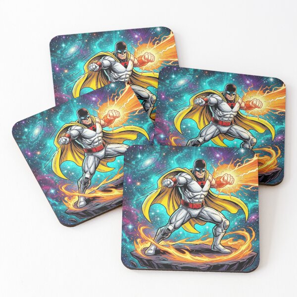 Item preview, Space Ghost Galactic Power Blast Retro Comic Art designed and sold by Thogan0416.