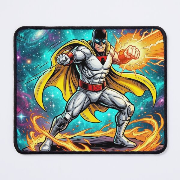 Item preview, Space Ghost Galactic Power Blast Retro Comic Art designed and sold by Thogan0416.