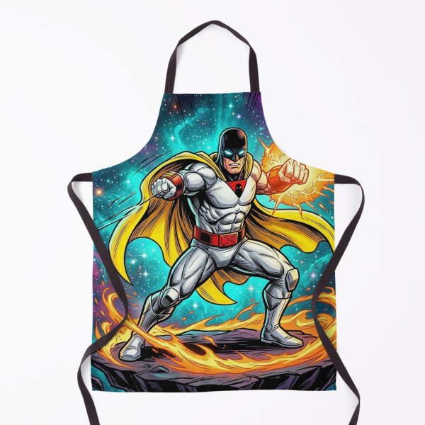 Item preview, Space Ghost Galactic Power Blast Retro Comic Art designed and sold by Thogan0416.