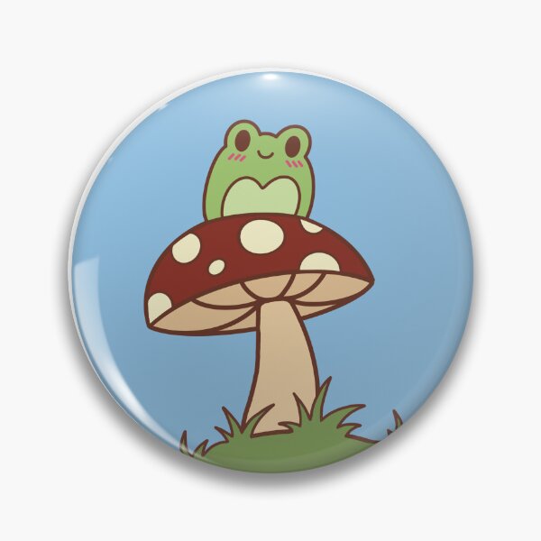 Item preview, Frog on Mushie designed and sold by MoongirlGardens.