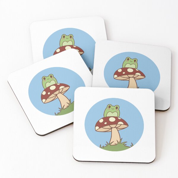 Item preview, Frog on Mushie designed and sold by MoongirlGardens.