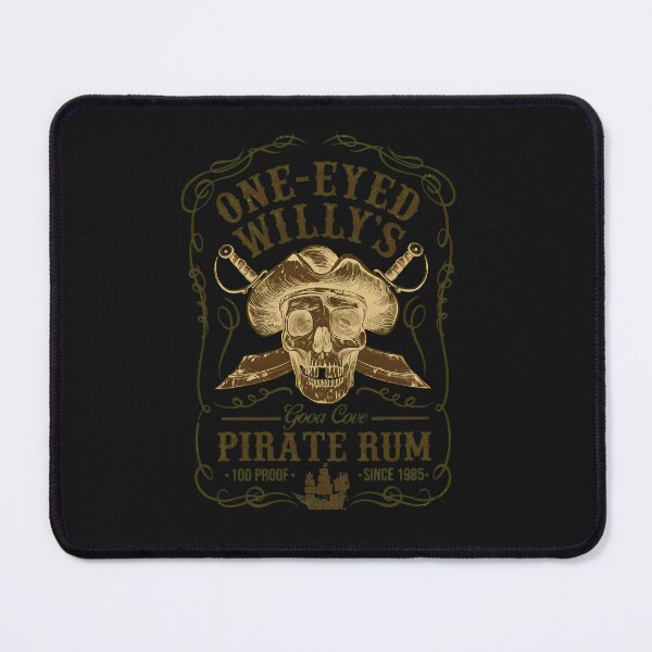 Item preview, Aged Pirate Rum Skull Vintage Label designed and sold by folk-4-arts.
