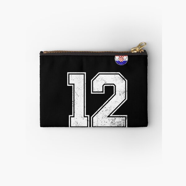 Item preview, Croatia Soccer Number 12 Vintage Sports Fan designed and sold by KristenosNehk.
