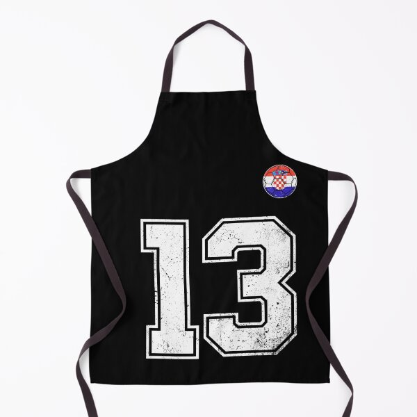 Item preview, Croatia Soccer Number 13 Vintage Sports Fan designed and sold by KristenosNehk.