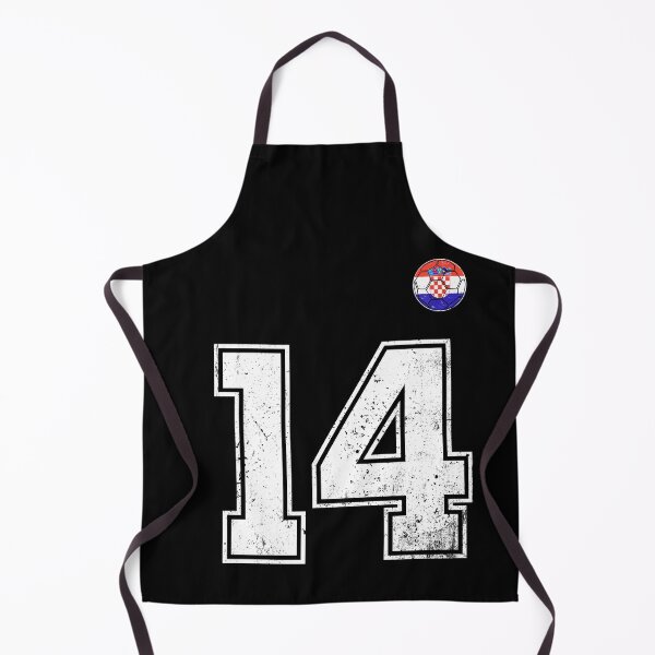 Item preview, Croatia Soccer Number 14 Vintage Sports Fan designed and sold by KristenosNehk.