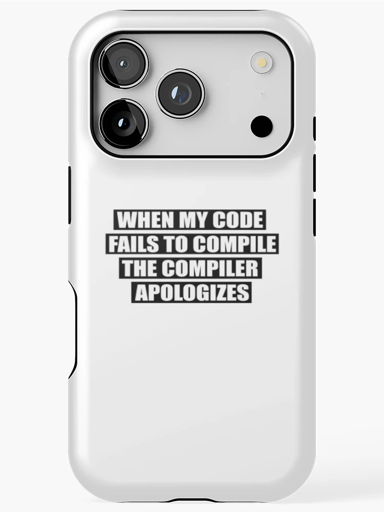 Thumbnail 1 of 4, iPhone Case, When my code... designed and sold by KeepOnCoding.