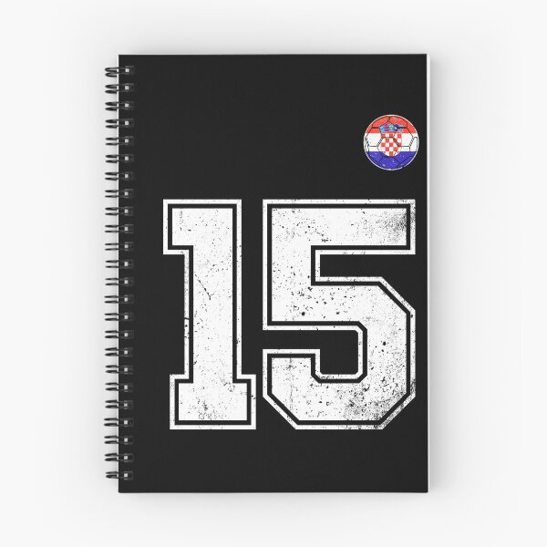 Item preview, Croatia Soccer Number 15 Vintage Sports Fan designed and sold by KristenosNehk.