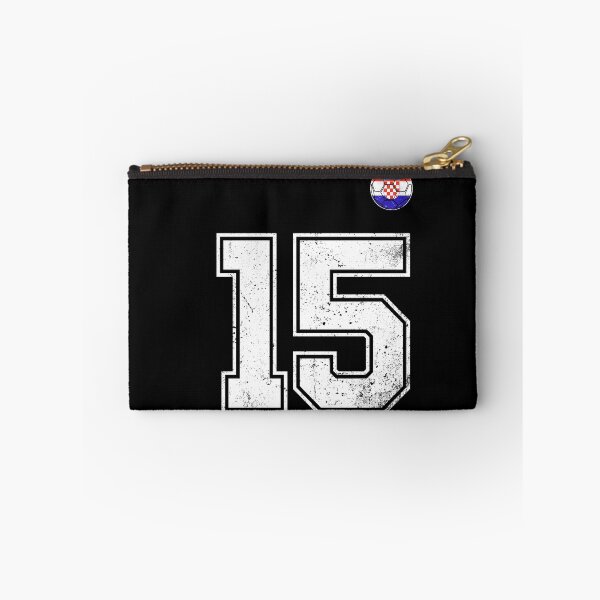 Item preview, Croatia Soccer Number 15 Vintage Sports Fan designed and sold by KristenosNehk.