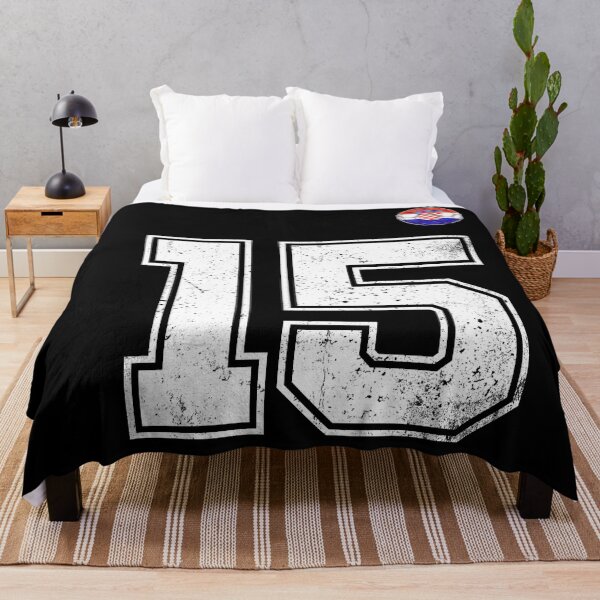 Item preview, Croatia Soccer Number 15 Vintage Sports Fan designed and sold by KristenosNehk.