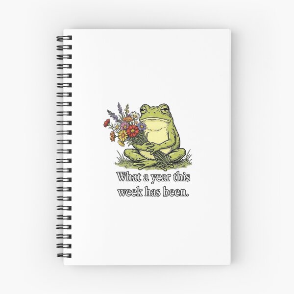 Item preview, What a Year This Week has Been Frog designed and sold by thomas-frame.