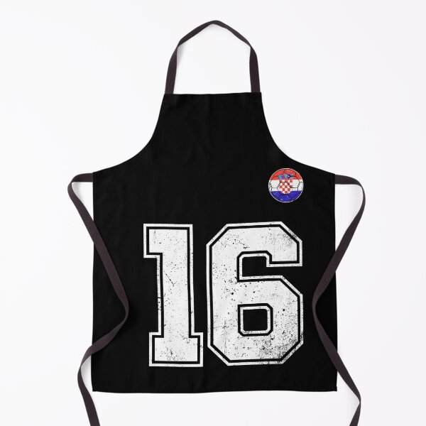 Item preview, Croatia Soccer Number 16 Vintage Sports Fan designed and sold by KristenosNehk.