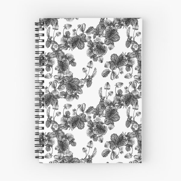 Item preview, Strawberry Summer Monochrome designed and sold by Kelsey Worth.
