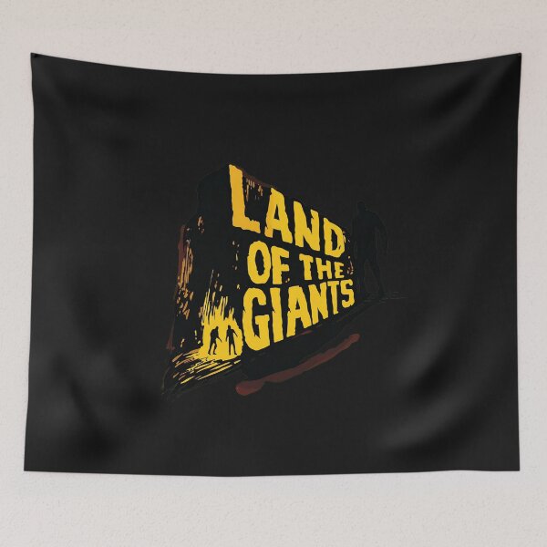 Item preview, Land of Huge Beings Retro Graphic  designed and sold by folk-4-arts.