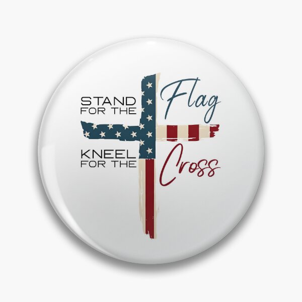 Item preview, Stand For The Flag Kneel For The Cross designed and sold by Johnny-Store.