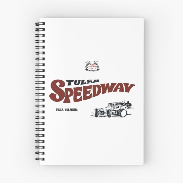 Item preview, Tulsa Fairgrounds Speedway Retro Design designed and sold by Etikett.