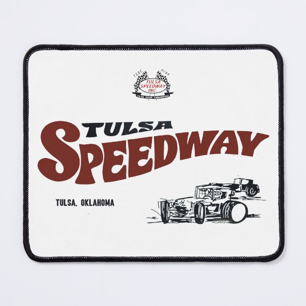 Item preview, Tulsa Fairgrounds Speedway Retro Design designed and sold by Etikett.