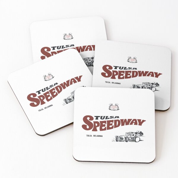 Item preview, Tulsa Fairgrounds Speedway Retro Design designed and sold by Etikett.