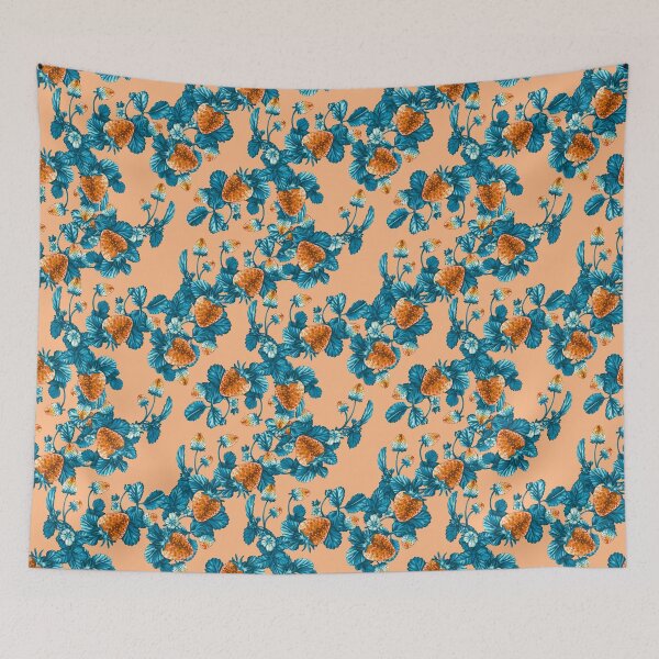Item preview, Strawberry Summer Retro designed and sold by Kelsey Worth.