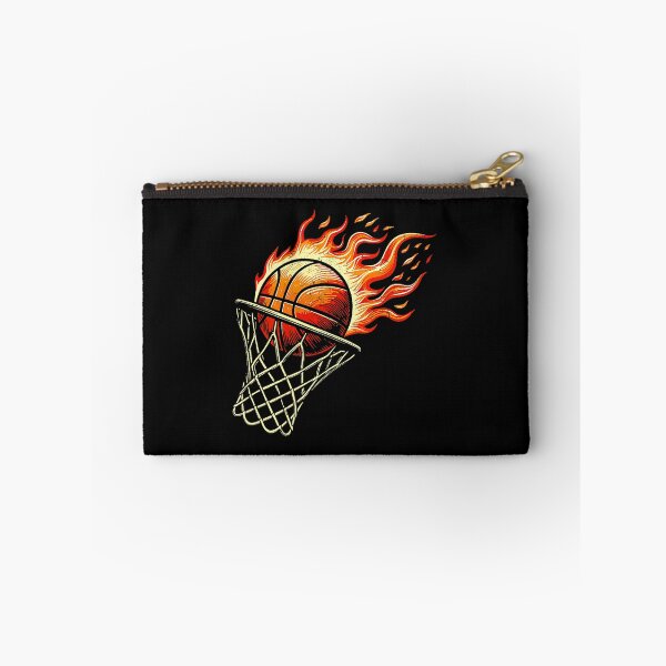 Item preview, Flaming Basketball Slam Shot Dynamic Sports Action designed and sold by allistermariam.