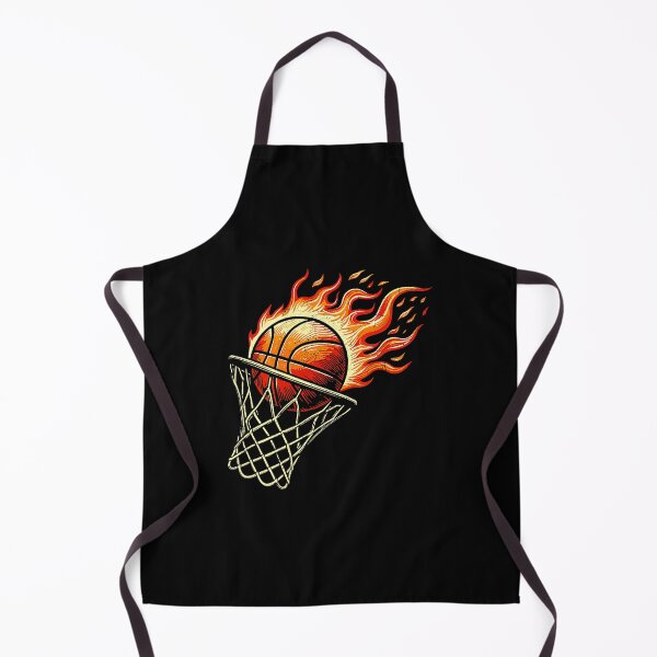 Item preview, Flaming Basketball Slam Shot Dynamic Sports Action designed and sold by allistermariam.