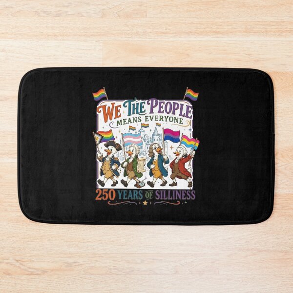 Item preview, We The People Means Everyone 250 Years of Silliness LGBTQ designed and sold by thomas-frame.